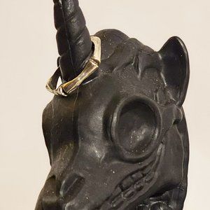 Silver Bone Ring